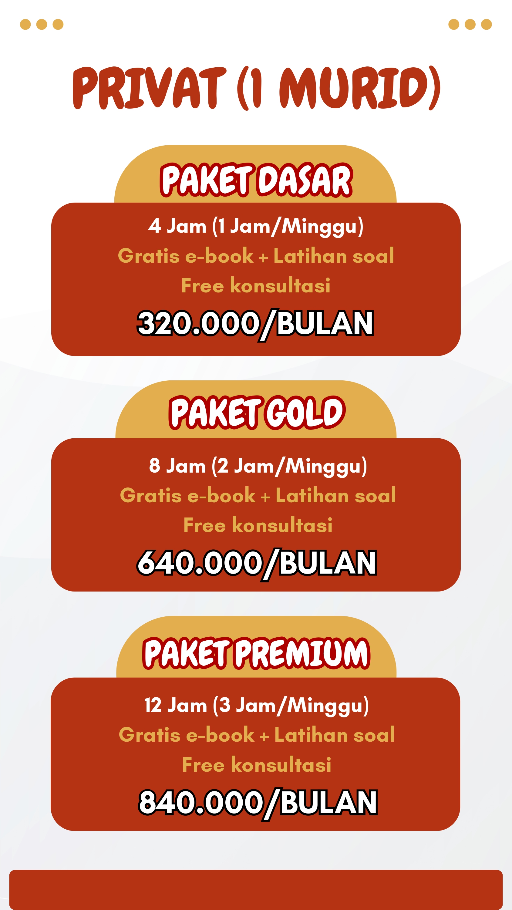 Pricelist 1